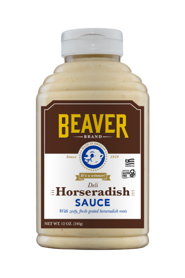 Deli Brand Horseradish Sauce front 12oz