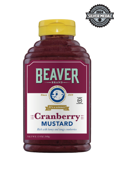 Beaver Brand Cranberry Mustard
