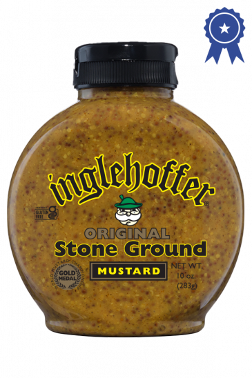 Inglehoffer Original Stone Ground Mustard front 10oz
