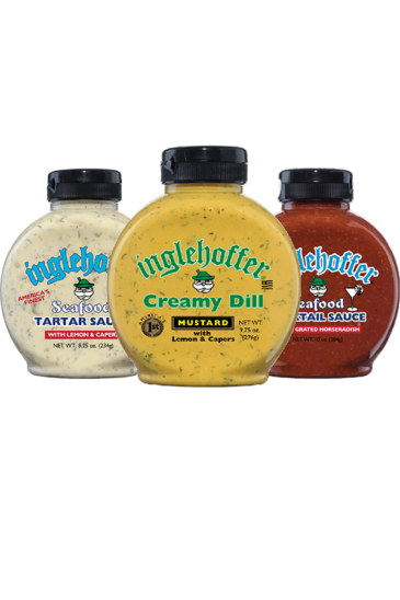 Inglehoffer Seafood 3-Pack – 15% Off With Promo Code (Tartar Sauce, Creamy Dill Sauce, Cocktail Sauce)